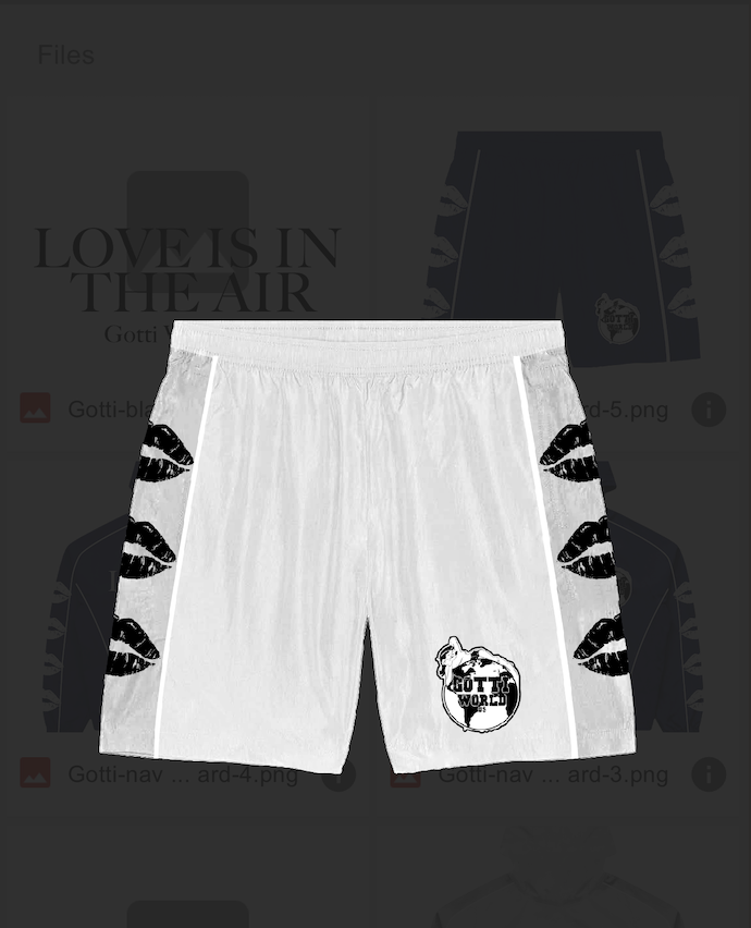 "Love is in the air" Windbreaker White