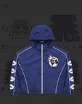 "Love is in the air" Windbreaker Navy Blue